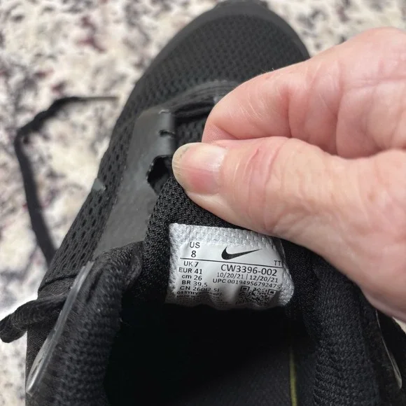 Size 8- Nike Air Max Alpha Trainer 4 Black - Picture 8 of 9